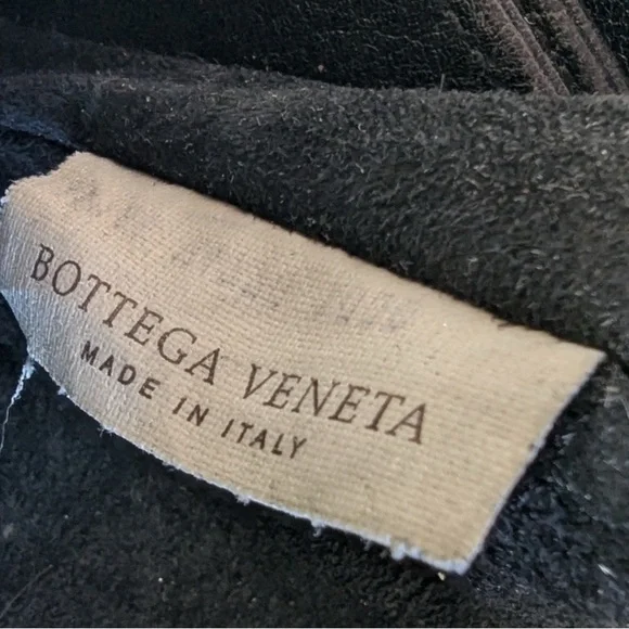 Bottega Veneta Black Leather Bag - Picture 10 of 11